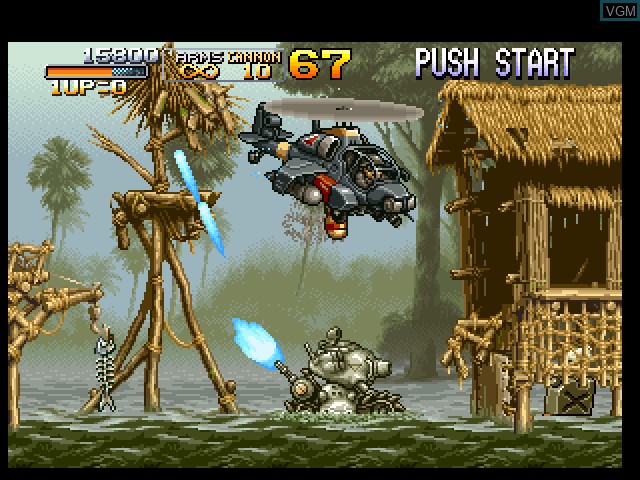 Image in-game du jeu Metal Slug sur Sony Playstation