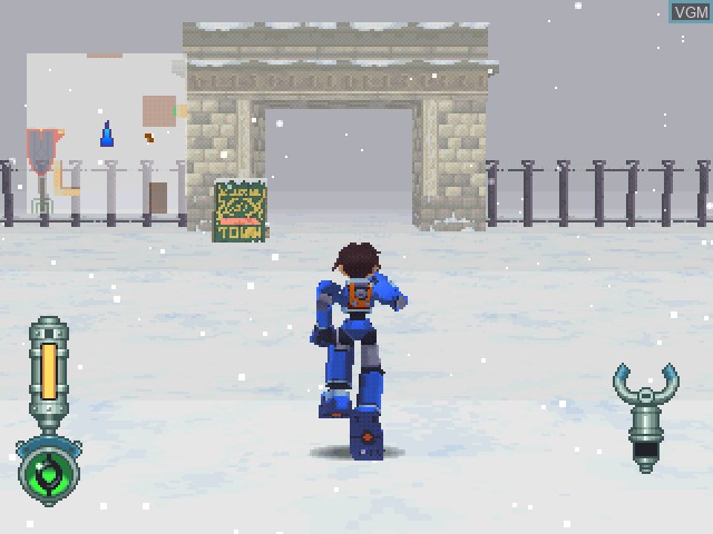 Image in-game du jeu Mega Man Legends 2 sur Sony Playstation
