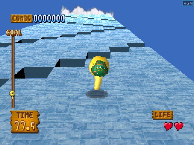 Image in-game du jeu Monster Rancher Hop-A-Bout sur Sony Playstation