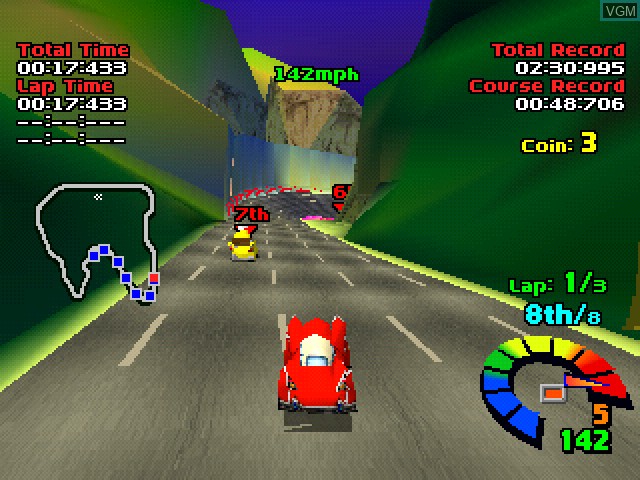 Image in-game du jeu Motor Toon Grand Prix sur Sony Playstation