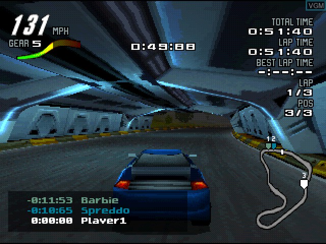Image in-game du jeu Motorhead sur Sony Playstation