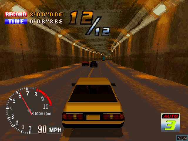 Image in-game du jeu Peak Performance sur Sony Playstation