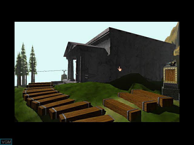 Image in-game du jeu Myst sur Sony Playstation