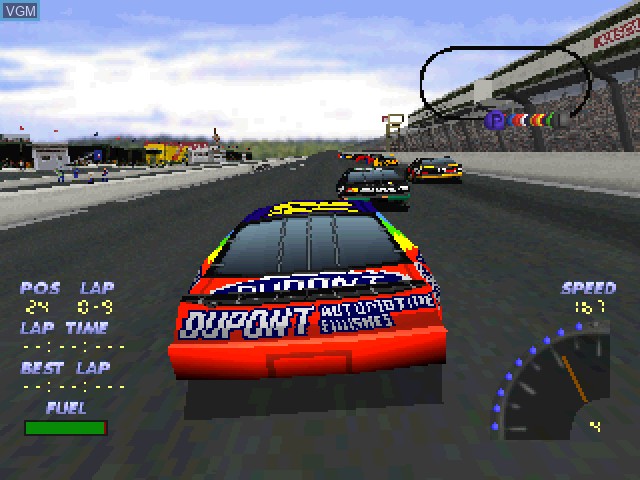 Image in-game du jeu NASCAR 98 sur Sony Playstation