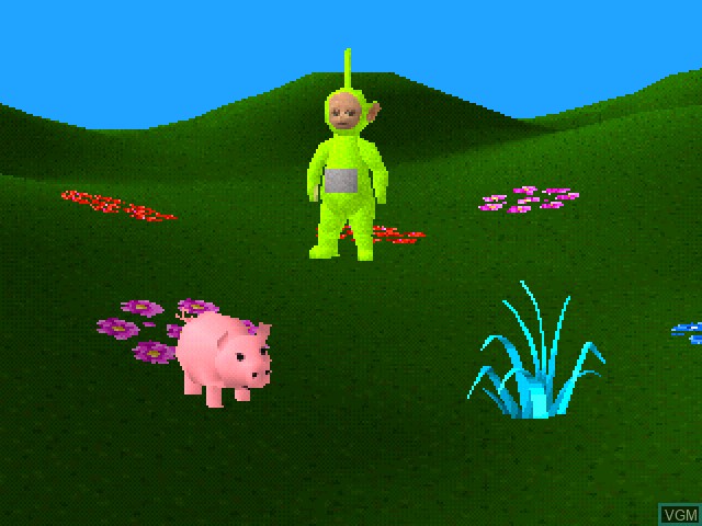 Image in-game du jeu Play with the Teletubbies sur Sony Playstation