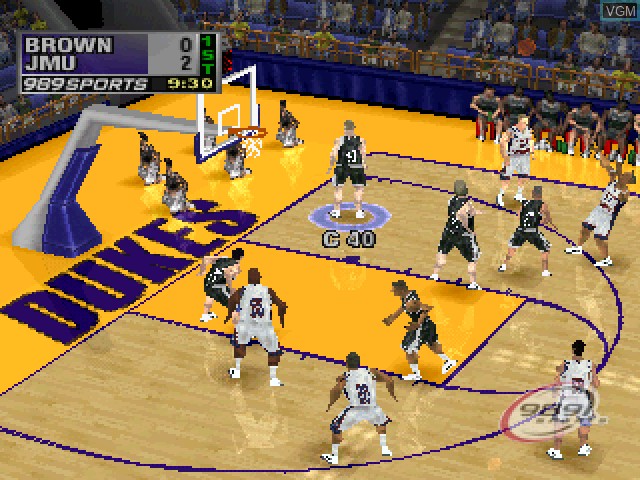 Image in-game du jeu NCAA Final Four 2000 sur Sony Playstation