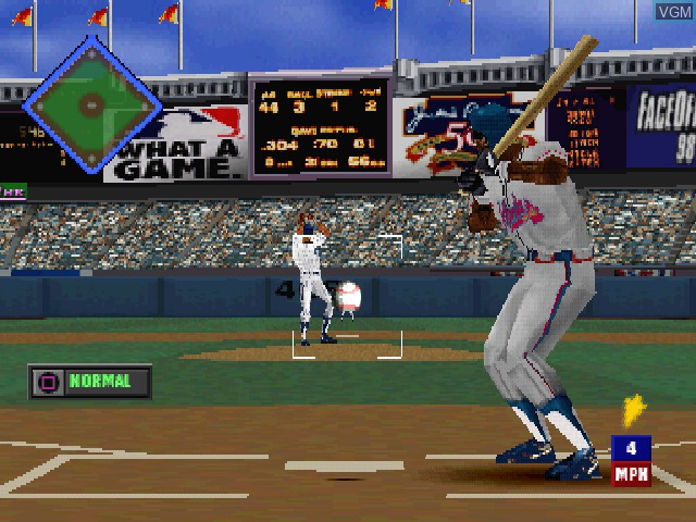 Image in-game du jeu MLB 98 sur Sony Playstation