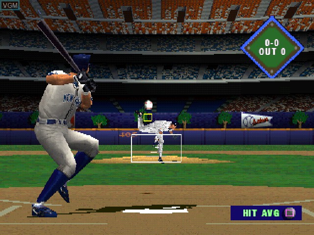 Image in-game du jeu MLB 2000 sur Sony Playstation