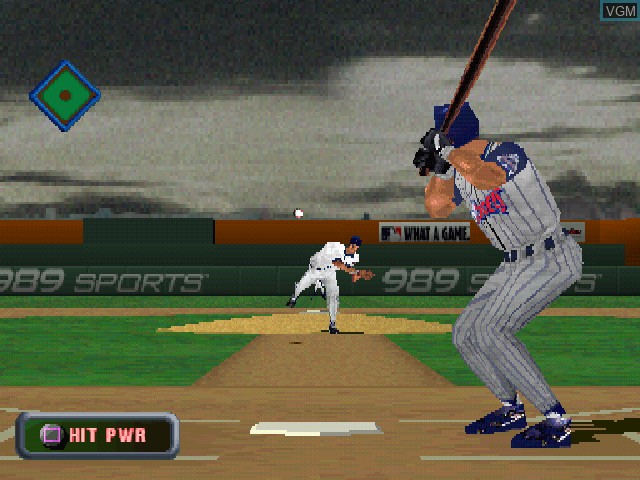 Image in-game du jeu MLB 2001 sur Sony Playstation