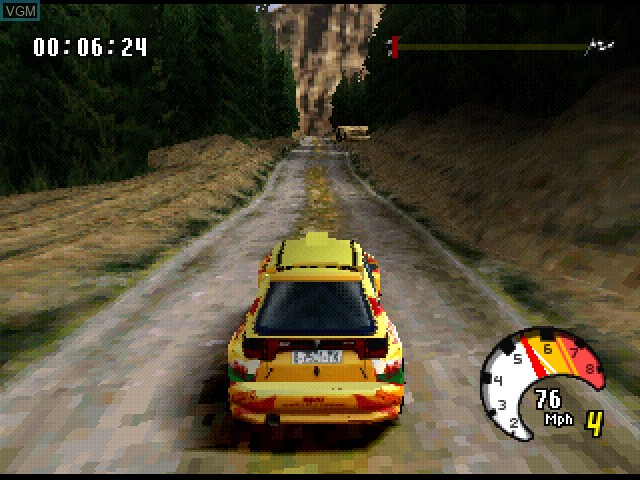 Image in-game du jeu Mobil 1 Rally Championship sur Sony Playstation