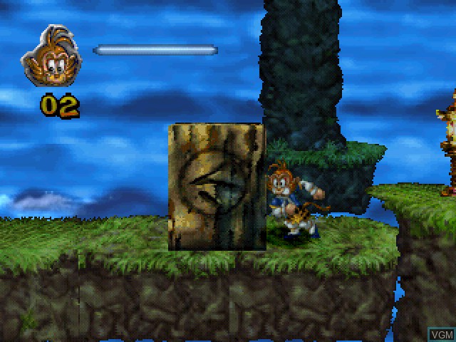 Image in-game du jeu Monkey Magic sur Sony Playstation