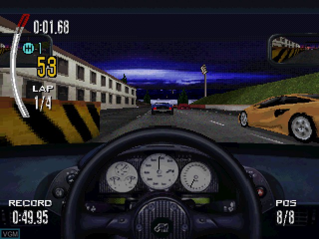 Image in-game du jeu Need for Speed II sur Sony Playstation