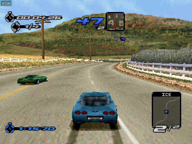 Image in-game du jeu Need for Speed III - Hot Pursuit sur Sony Playstation