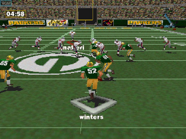Image in-game du jeu NFL GameDay 98 sur Sony Playstation