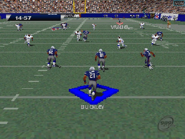 Image in-game du jeu NFL GameDay 2005 sur Sony Playstation