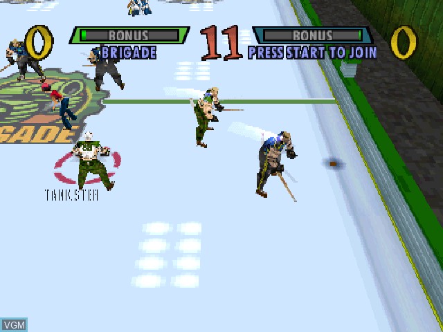 Image in-game du jeu NHL Rock the Rink sur Sony Playstation