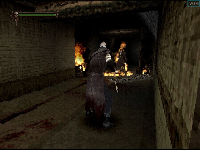 Image in-game du jeu Nightmare Creatures II sur Sony Playstation