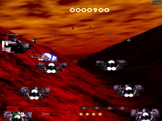 Image in-game du jeu Novastorm sur Sony Playstation