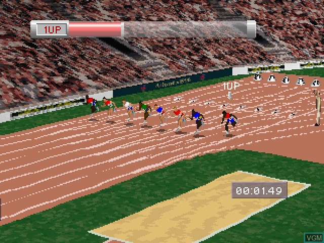Image in-game du jeu Olympic Summer Games - Atlanta 1996 sur Sony Playstation
