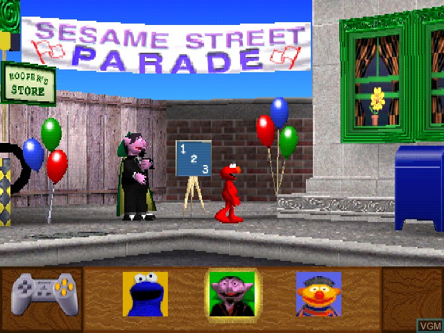 Image in-game du jeu Sesame Street - Elmo's Number Journey sur Sony Playstation