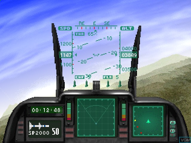 Image in-game du jeu Sidewinder 2 sur Sony Playstation