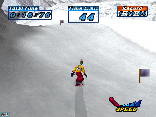 Image in-game du jeu Snowboarding sur Sony Playstation