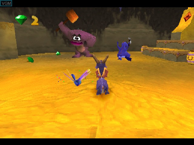 Image in-game du jeu Spyro 2 - Ripto's Rage! sur Sony Playstation
