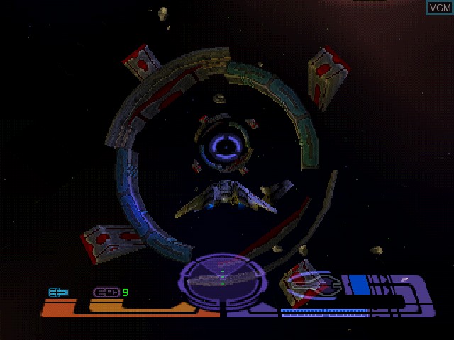 Image in-game du jeu Star Trek - Invasion sur Sony Playstation