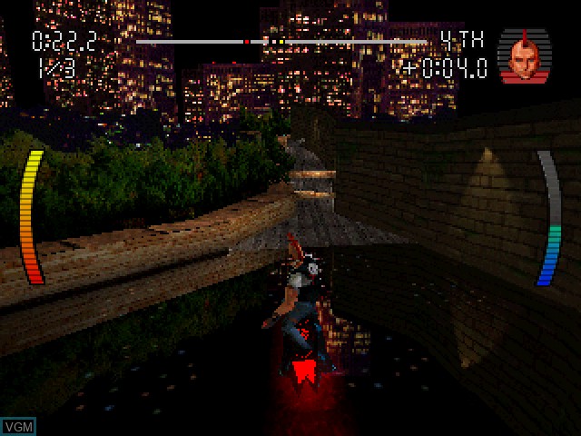 Image in-game du jeu Streak - Hoverboard Racing sur Sony Playstation