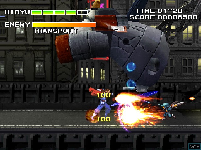 Image in-game du jeu Strider 2 sur Sony Playstation