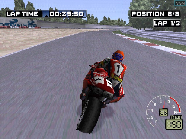 Image in-game du jeu Superbike 2000 sur Sony Playstation