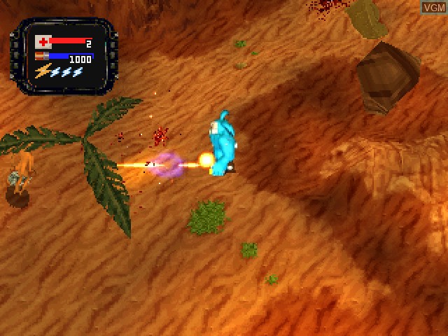 Image in-game du jeu ReLoaded sur Sony Playstation