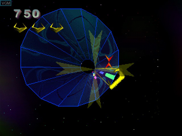 Image in-game du jeu Tempest X3 sur Sony Playstation