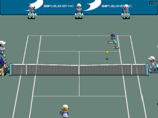 Image in-game du jeu Tennis sur Sony Playstation