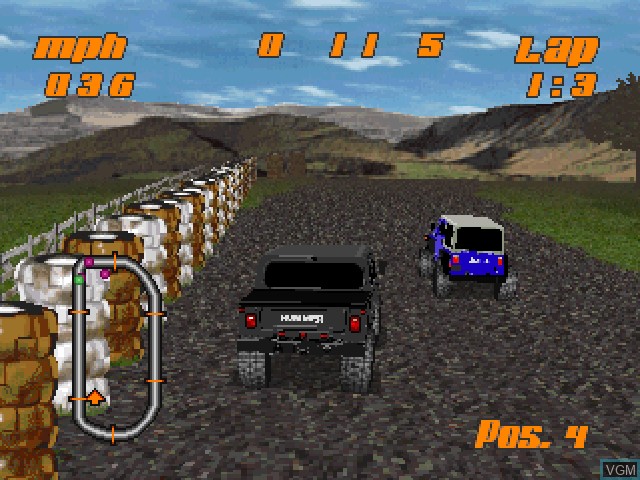 Image in-game du jeu Test Drive - Off-Road sur Sony Playstation