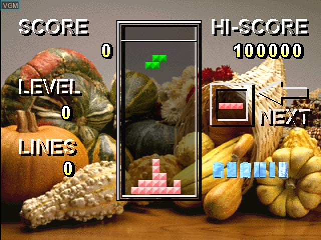 Image in-game du jeu Tetris X sur Sony Playstation