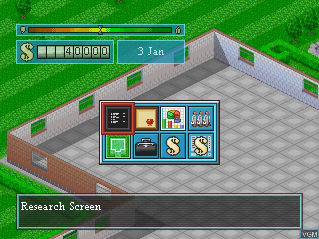 Image in-game du jeu Theme Hospital sur Sony Playstation