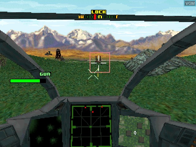 Image in-game du jeu ThunderStrike 2 sur Sony Playstation