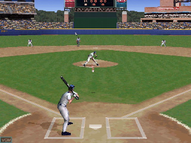 Image in-game du jeu Triple Play 2001 sur Sony Playstation