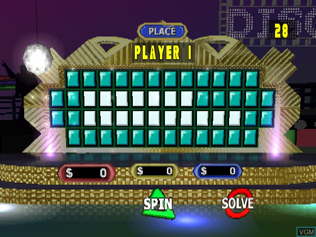 Image in-game du jeu Wheel of Fortune - 2nd Edition sur Sony Playstation