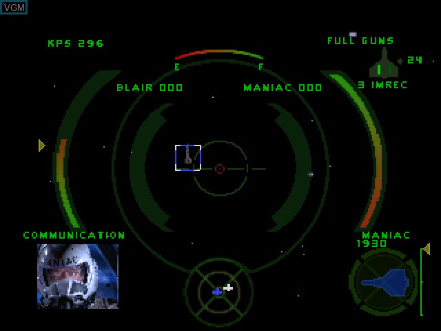 Image in-game du jeu Wing Commander IV - The Price of Freedom sur Sony Playstation