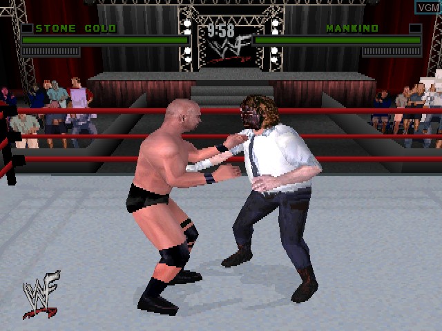 Image in-game du jeu WWF Attitude sur Sony Playstation