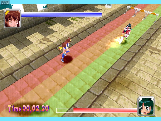 Image in-game du jeu Battle Athletess - Daiundoukai GTO sur Sony Playstation
