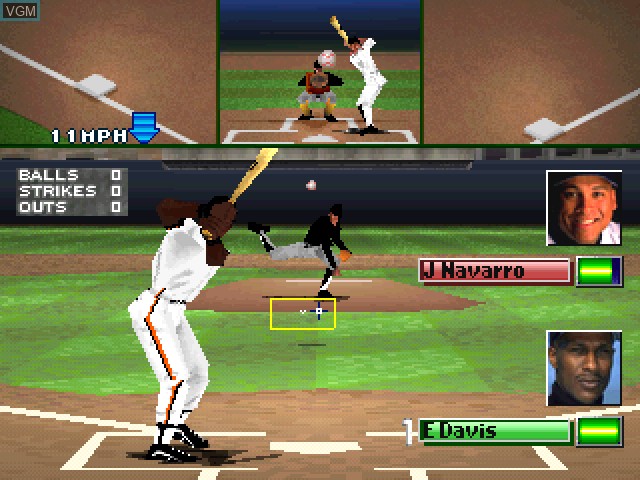 Image in-game du jeu Bottom of the 9th '97 sur Sony Playstation