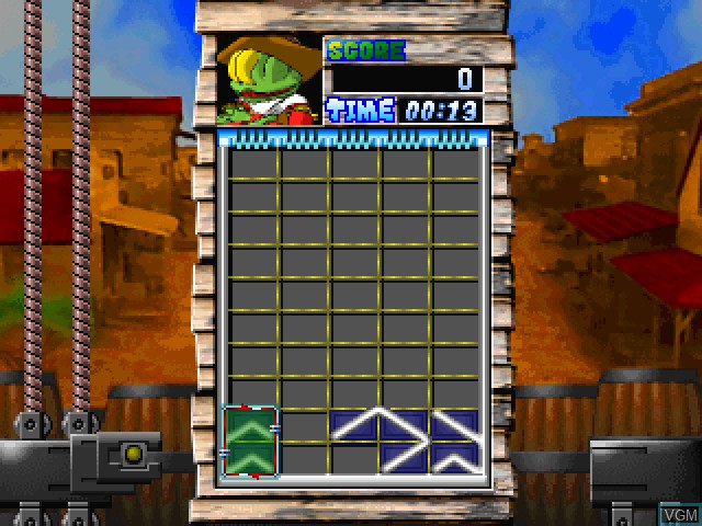 Image in-game du jeu Gunpey sur Sony Playstation