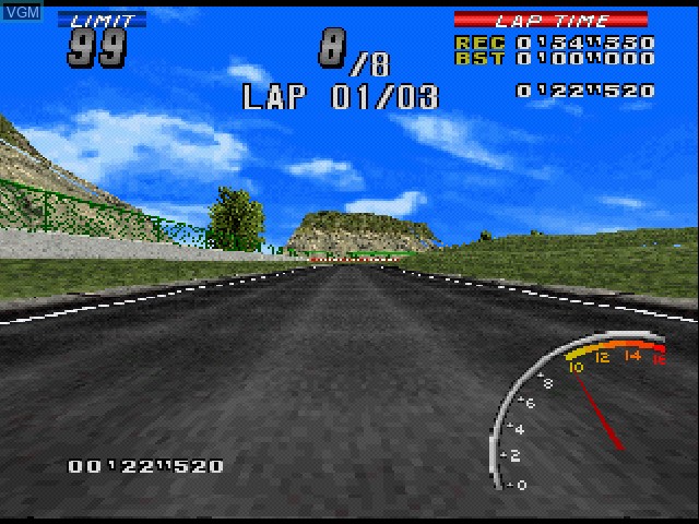Image in-game du jeu Ayrton Senna Kart Duel 2 sur Sony Playstation