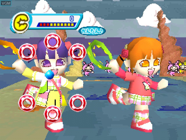 Image in-game du jeu MiniMoni - Shaker and Tambourine! Dapyon! sur Sony Playstation
