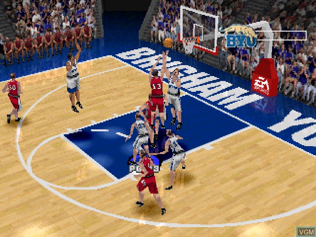 Image in-game du jeu NCAA March Madness 99 sur Sony Playstation