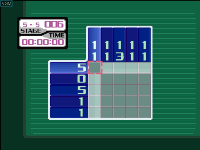 Image in-game du jeu SuperLite 1500 Series - Oekaki Puzzle 3 sur Sony Playstation