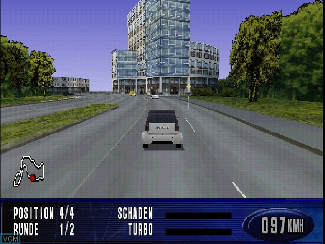 Image in-game du jeu Autobahn Raser II sur Sony Playstation